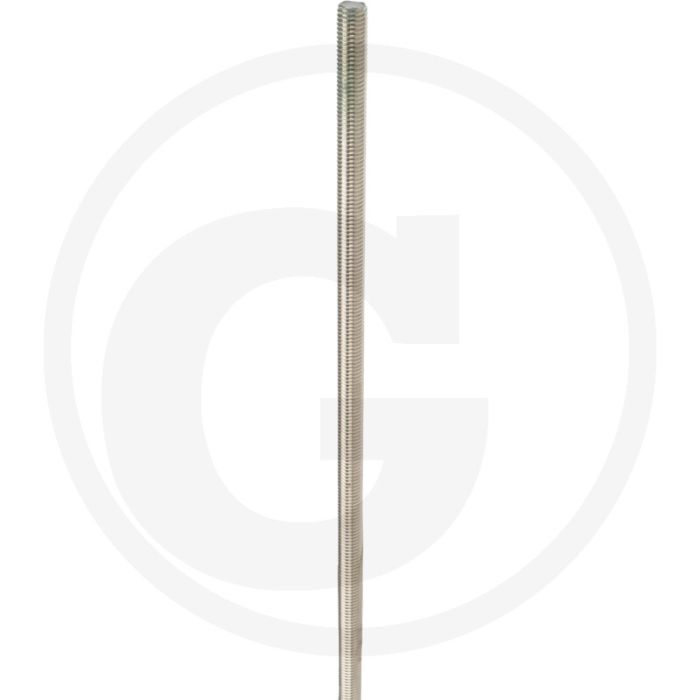Draadeind M12 x 1000 DIN 976 Roestvrijstaal V2A Metische draad