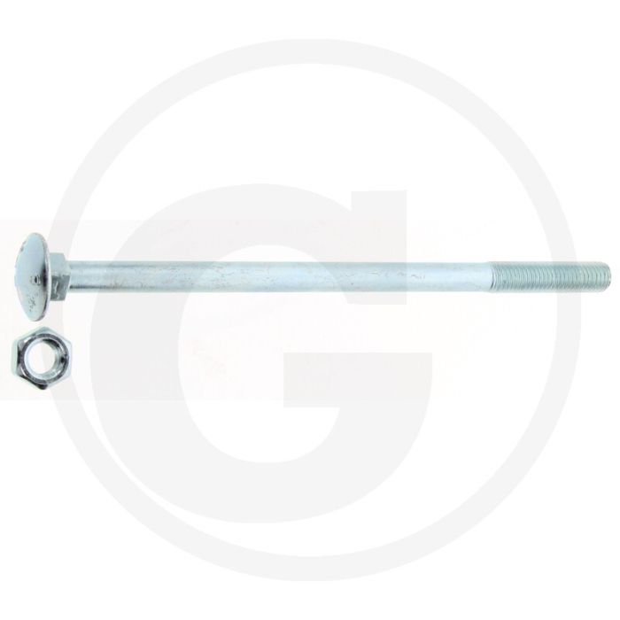 Slotbouten DIN 603 Stahl M12x220 mm 4.6 Gegalvaniseerd