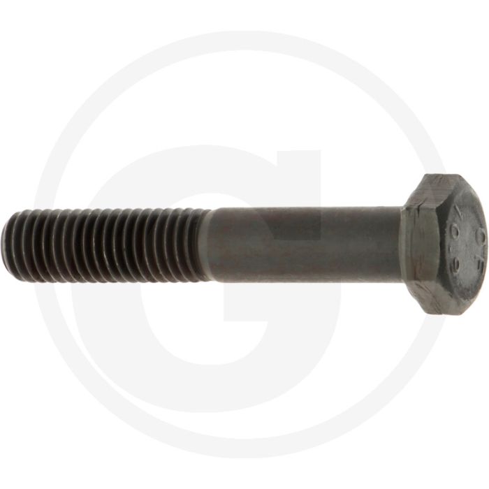 Zeskantbout M12x70 DIN 931 Staal 10.9 Onbehandeld