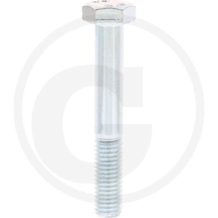 Zeskantbout DIN 931 M12x80 Verzinkt Staal 8.8