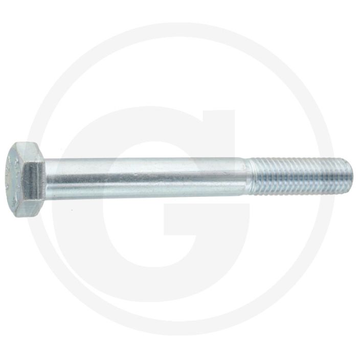 Zeskantbout M12x100 DIN 931 Verzinkt Staal 1000 N/mm²