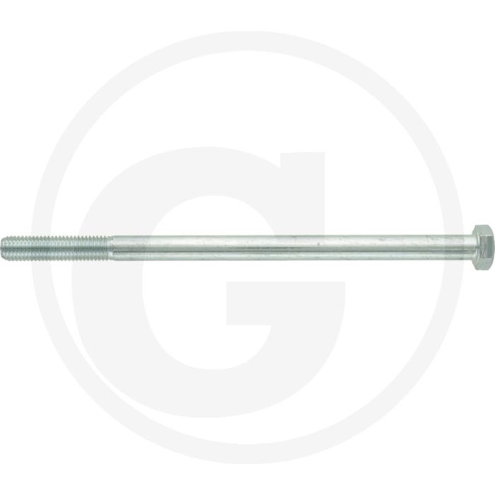 Zeskantbout M12x220 DIN 931 Verzinkt Staal 8.8 Metrische schroefdraad