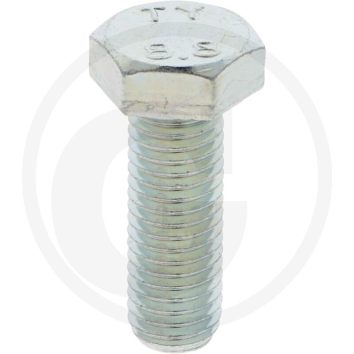 Zeskantbout M12x35 DIN 933 Verzinkt Staal 8.8