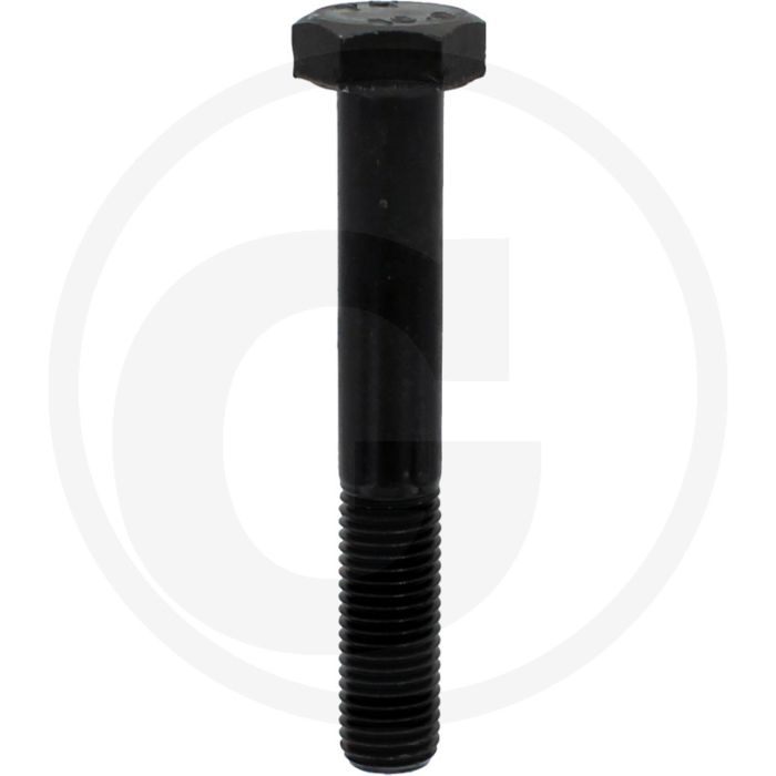 Zeskantbout DIN 960 M12x80 Staal 10.9 Zwart