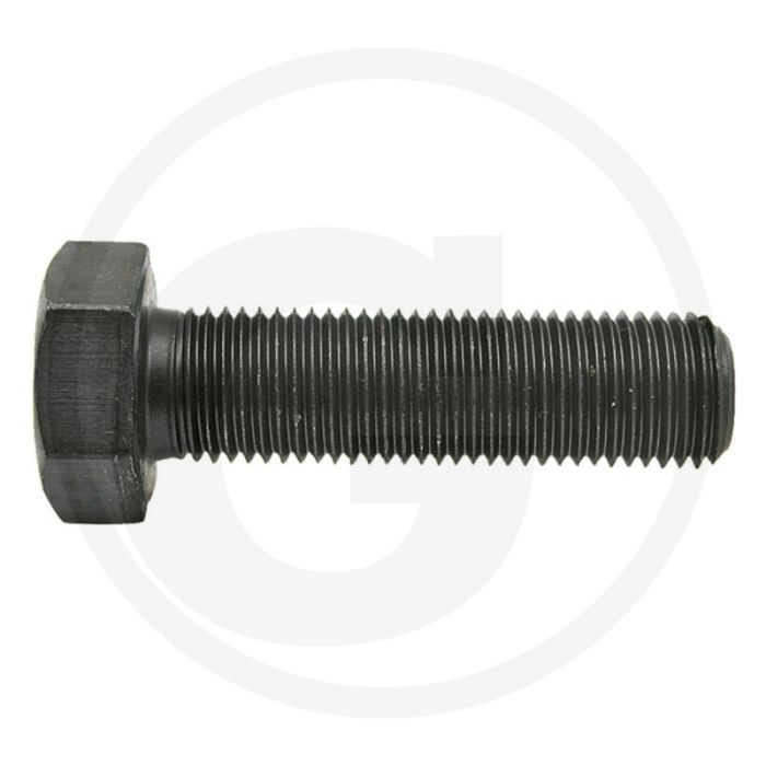 Zeskantbout DIN 961 M12x25 Staal 8.8 Zwart