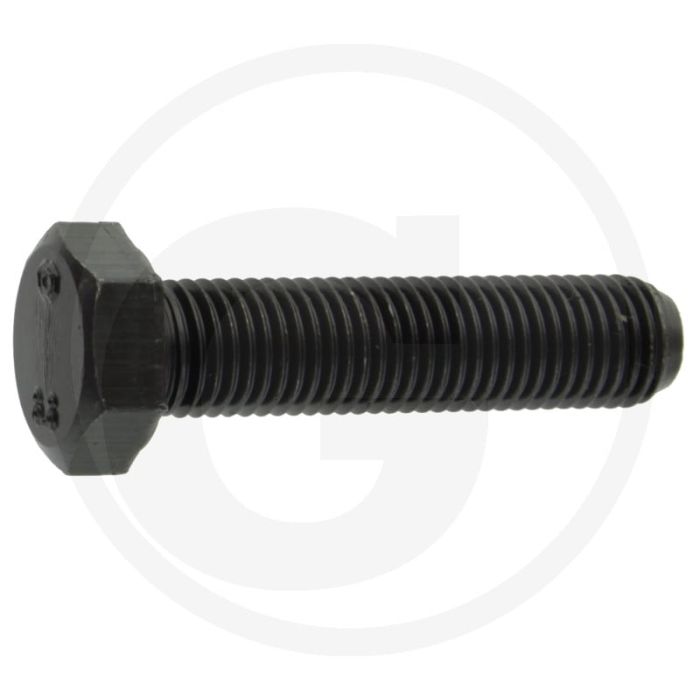 Zeskantbout DIN 961 M12x50 Staal 8.8 Zwart