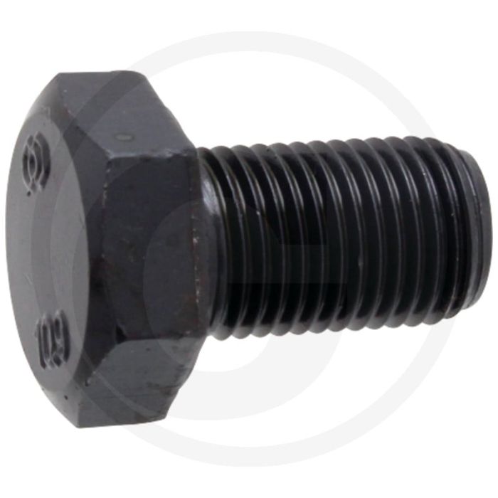 Zeskantbout DIN 961 M12x20 Staal 10.9 Zwart