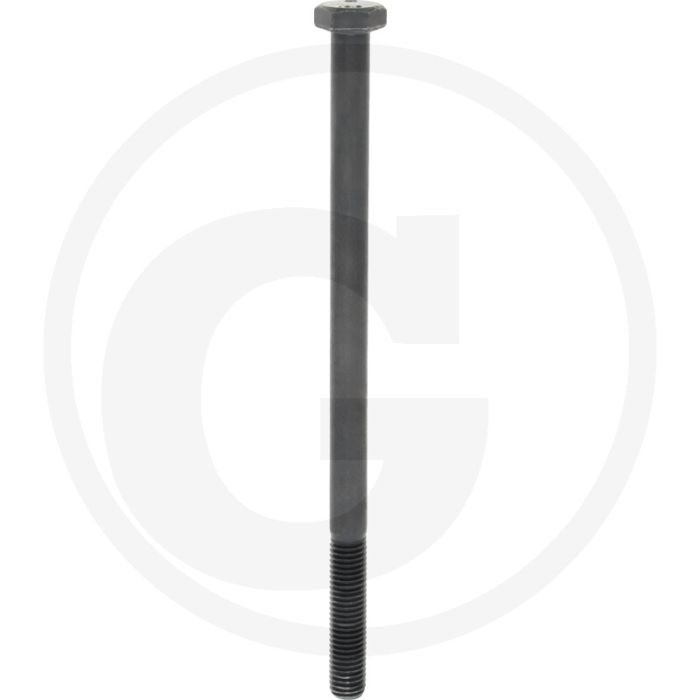 Zeskantbout M12x210 DIN 931 Staal 10.9 Zwart
