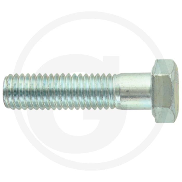 Zeskantbout DIN 931 Staal 8.8 UNC 1/2" x 2" Zwart