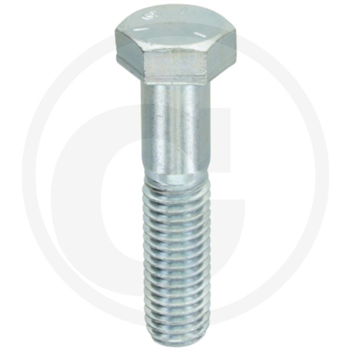 Zeskantbout DIN 931 Staal 8.8 Zwart 1/2" UNC x 57 mm