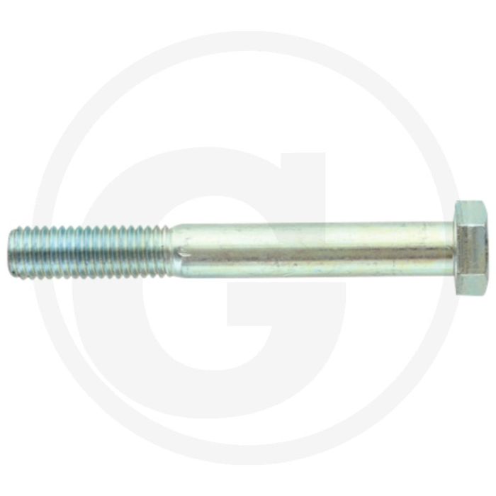 Zeskantbout DIN 931 Staal 8.8 UNC 1/2"x4" Zwart