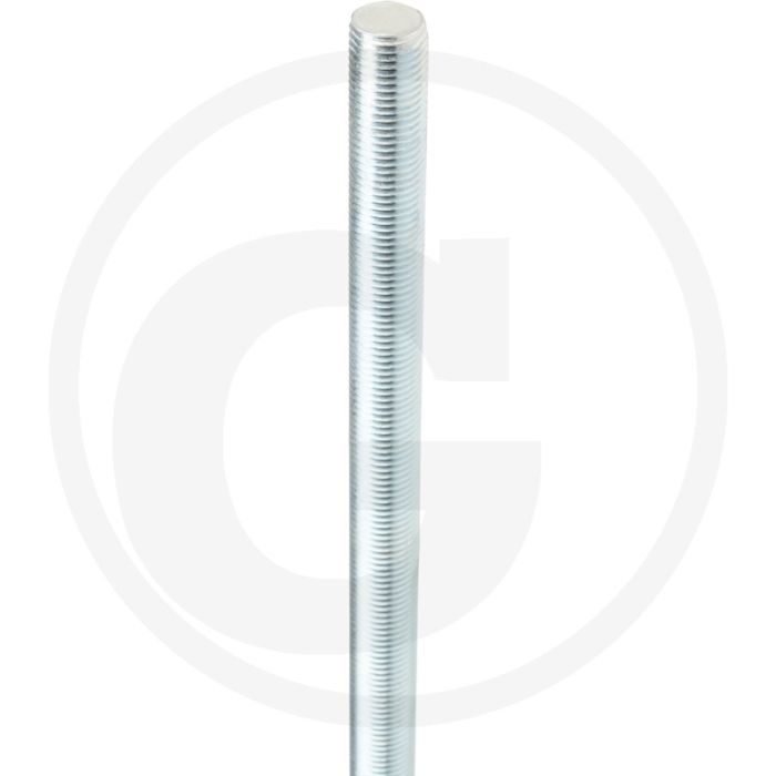 Draadeind M14 x 1000 DIN 976 Verzinkt Staal Gegalvaniseerd