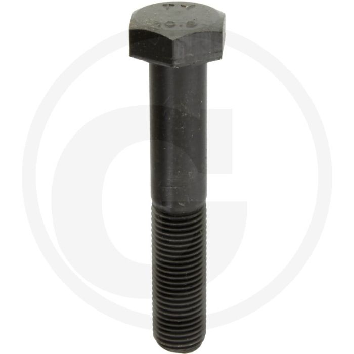 Zeskantbout DIN 960 M14x80 Staal 10.9 Zwart