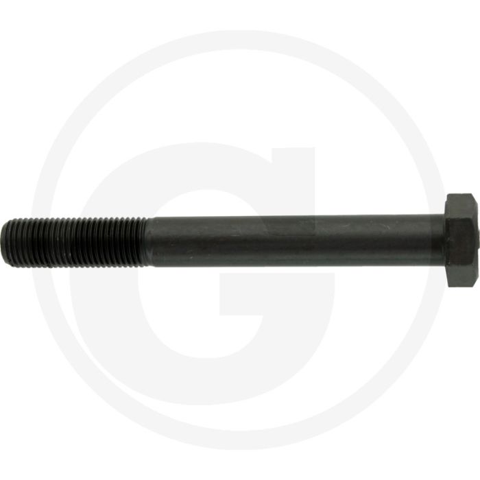 Zeskantbout DIN 960 M14x120 Staal 10.9 Zwart