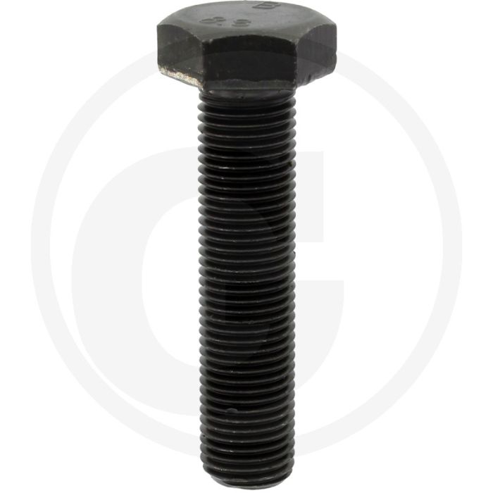 Zeskantbout DIN 961 M14 x 60 staal 8.8 zwart buitendraad 1,5 mm