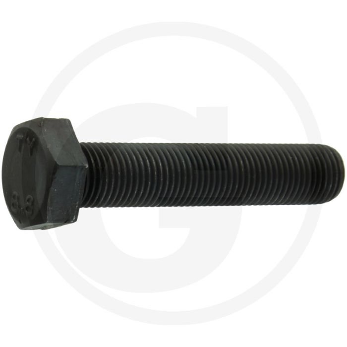 Zeskantbout DIN 961 M14 x 70 staal 8.8 zwart buitendraad metrisch 1,5 spoed