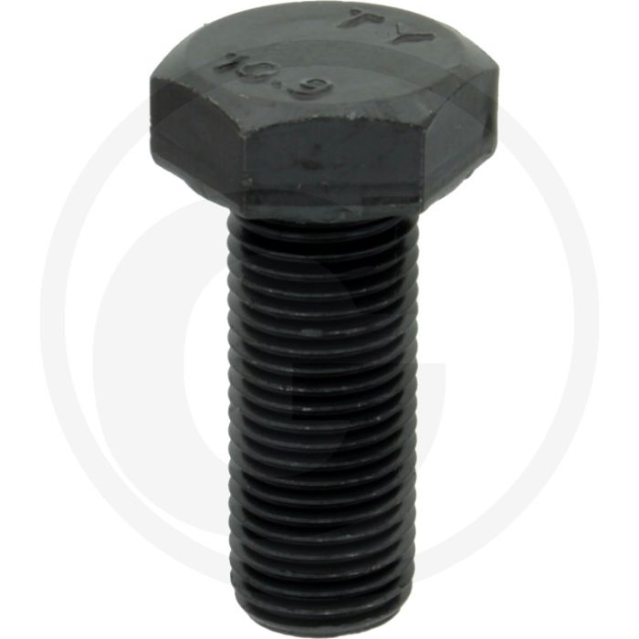 Zeskantbout M14 x 35 DIN 961 Staal 10.9 Zwart
