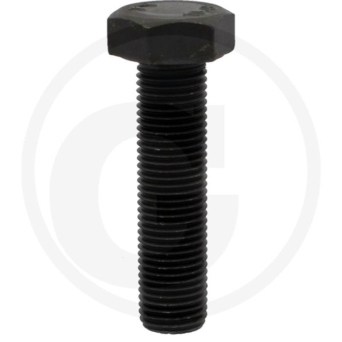 Zeskantbout DIN 961 M14 x 55 staal 10.9 zwart buitenzeskant 1,5 mm spoed