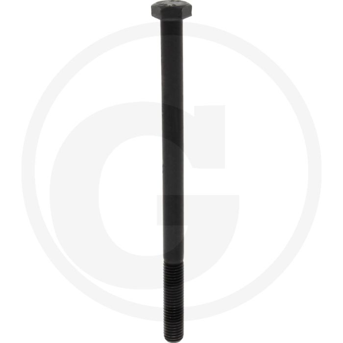 Zeskantbout M14x220 DIN 931 Staal 10.9 Onbehandeld Zwart