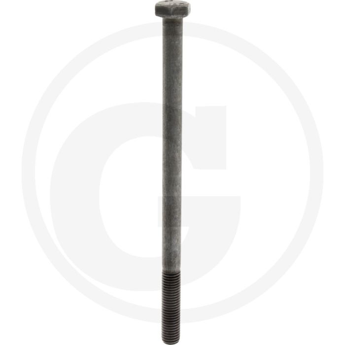 Zeskantbout M14x240 DIN 931 Staal 10.9 Onbehandeld Zwart
