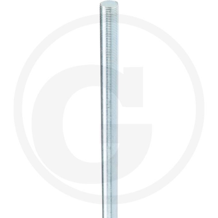 Draadeind M16 x 1000 DIN 976 Verzinkt Staal Fijne Schroefdraad