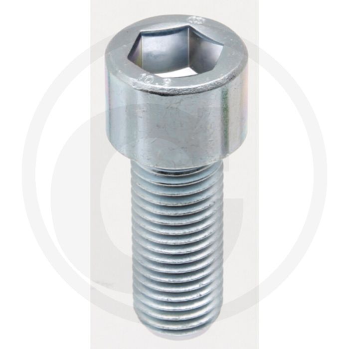 Cilindrische binnenzeskantbout DIN 912 M16 x 40 staal 10.9 gegalvaniseerd metrisch RHS