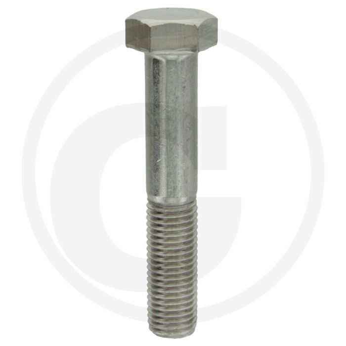 Zeskantbout M16x90 DIN 931 Roestvrijstaal (V2A) Kwaliteitsklasse 7