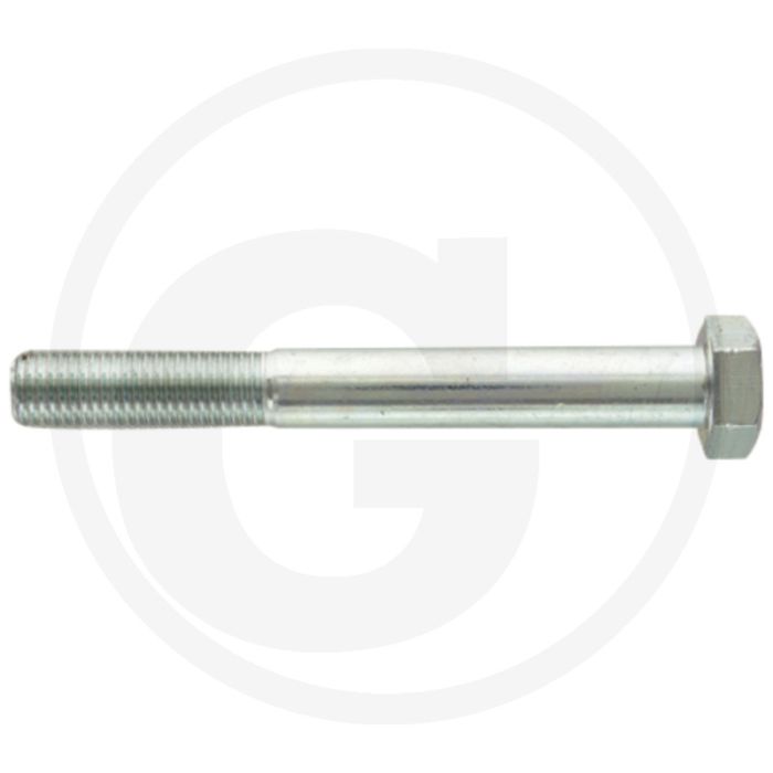 Zeskantbout DIN 931 M16x130 Verzinkt Staal 8.8