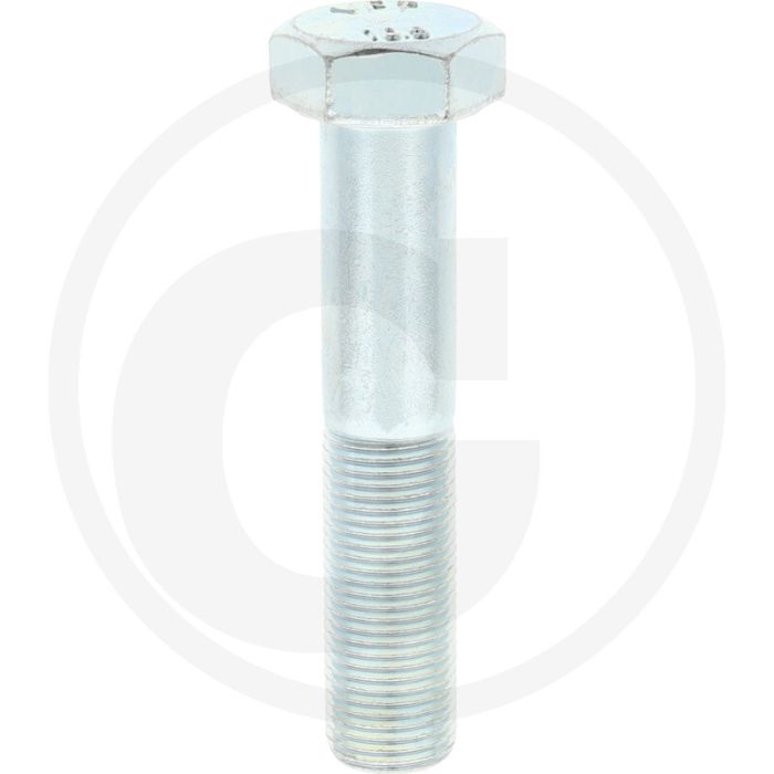 Zeskantbout M16x80 DIN 960 Staal 10.9 Verzinkt