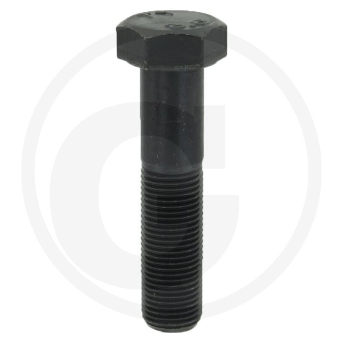 Zeskantbout M16x70 DIN 960 Staal 8.8 Zwart Buitenzeskant
