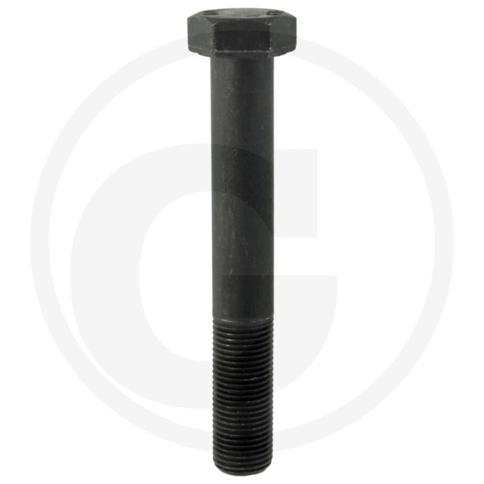 Zeskantbout DIN 960 M16x160 staal 8.8 zwart