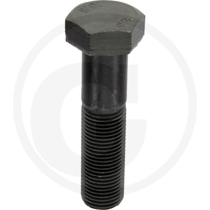 Zeskantbout DIN 960 M16x65 Staal 10.9 Zwart