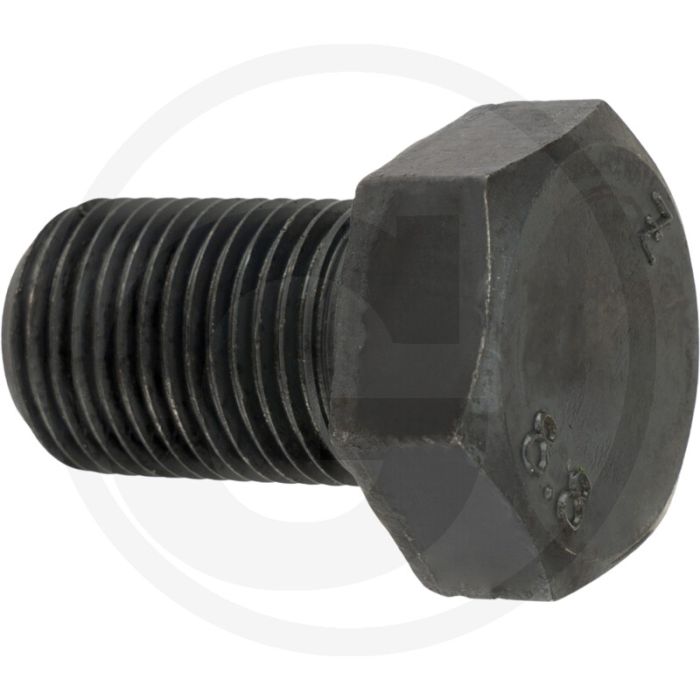 Zeskantbout DIN 961 M16x25 Staal 8.8 Zwart