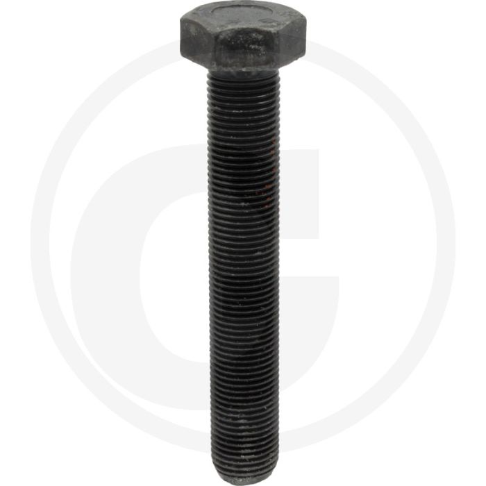 Zeskantbout DIN 961 M16 x 100 staal 8.8 zwart metrische schroefdraad