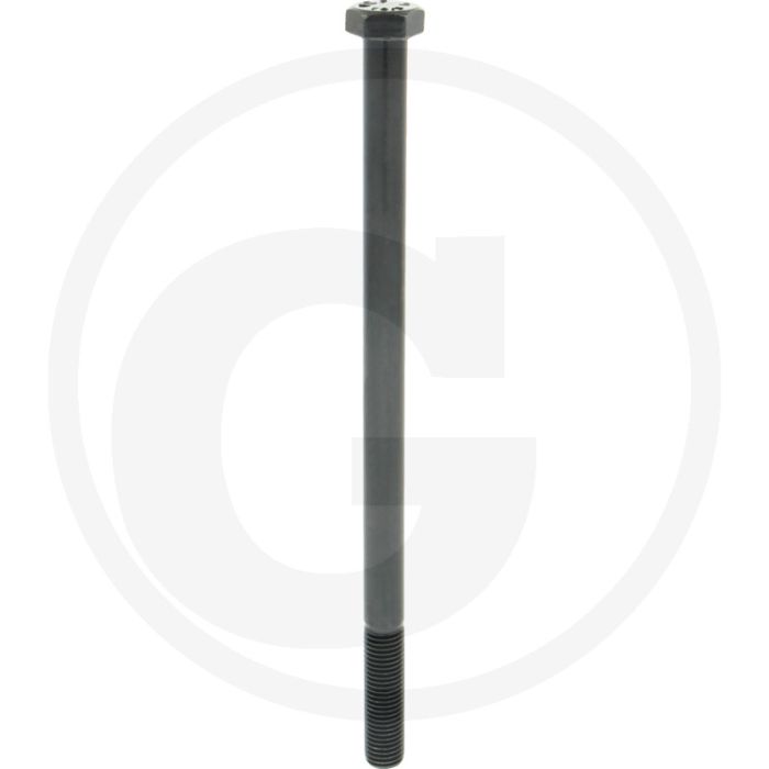 Zeskantbout M16x280 DIN 931 Staal 10.9 Onbehandeld Zwart