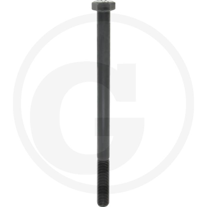 Zeskantbout M16x240 DIN 931 Staal 10.9 Onbehandeld Zwart