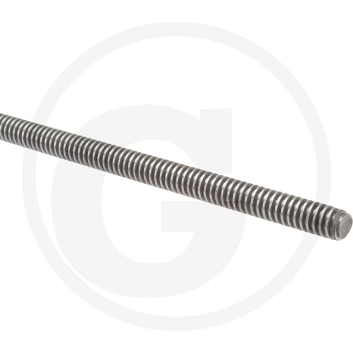 Draadeind TR 18 x 1000 DIN 976 Staal 6 Trapeziumdraad Gegalvaniseerd RH