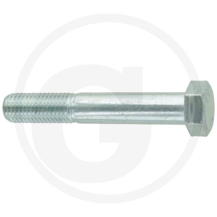 Zeskantbout DIN 931 M18x110 Staal Verzinkt 8.8