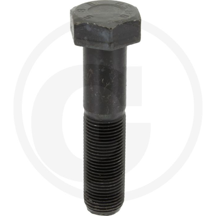 Zeskantbout DIN 960 M18x80 Staal 8.8 Zwart