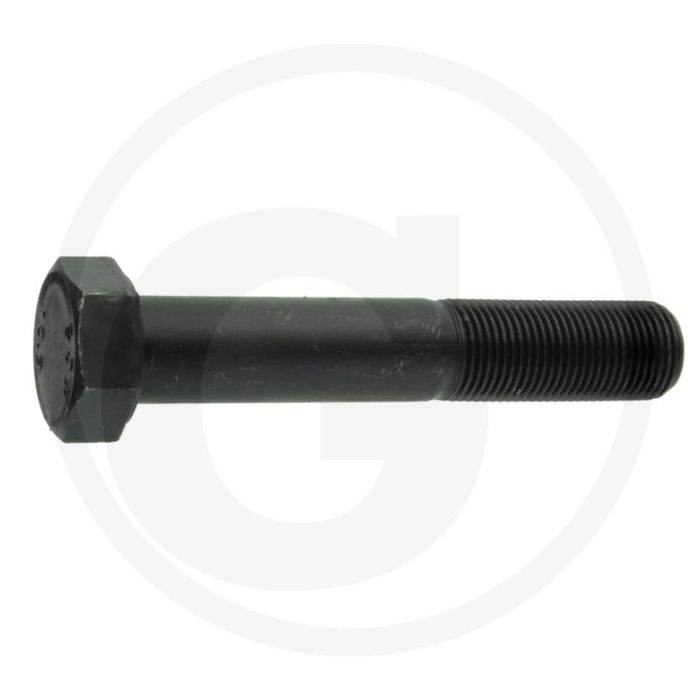 Zeskantbout DIN 960 M18 x 100 staal 10.9 zwart metrische schroefdraad