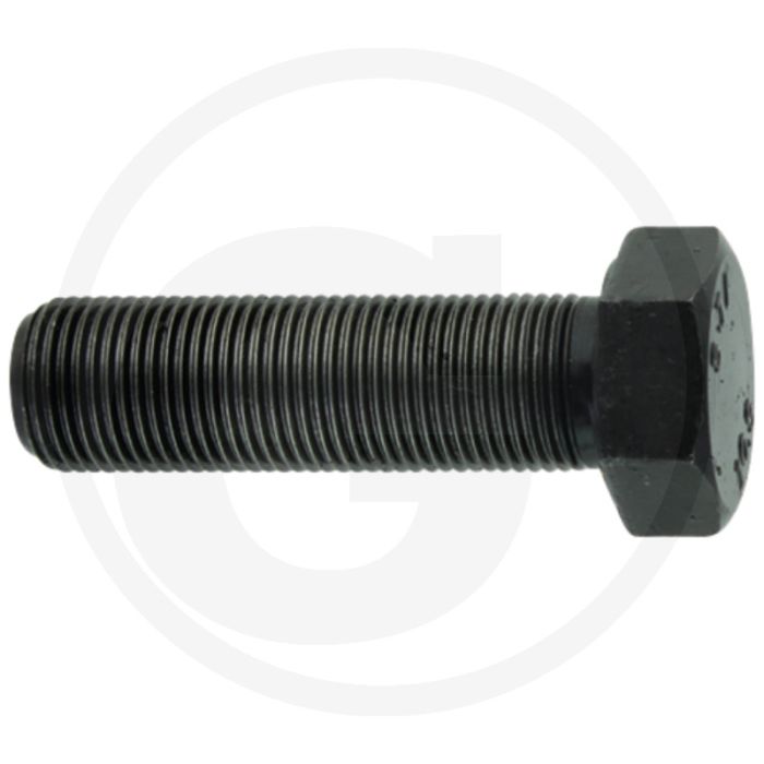 Zeskantbout DIN 961 M18x60 Staal 10.9 Zwart