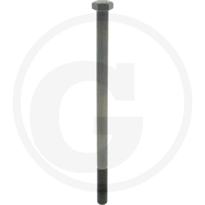 Zeskantbout M18x320 DIN 931 Staal 10.9 Onbehandeld Zwart