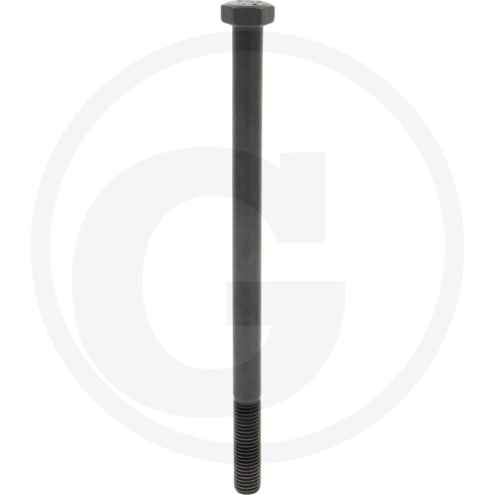 Zeskantbout M18x300 DIN 931 Staal 10.9 Zwart Onbehandeld