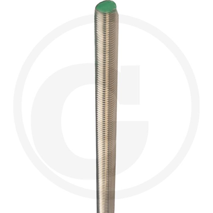 Draadeind M20 x 1000 DIN 976 Roestvrijstaal V2A Metrische schroefdraad