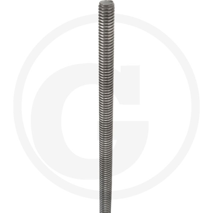 Draadeind TR 20 x 1000 DIN 976 Staal TR20 Trapeziumdraad Klasse 6 Roh