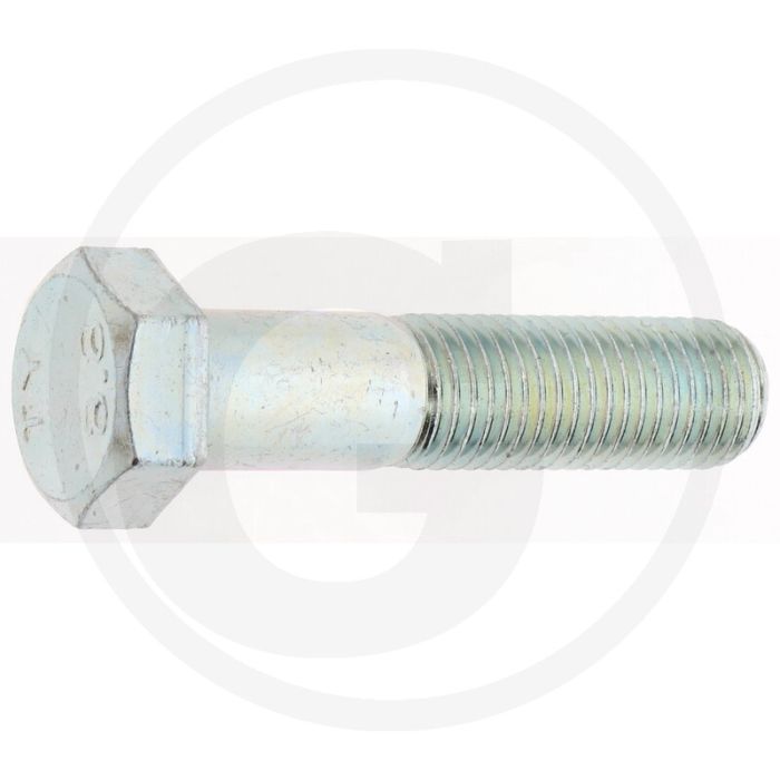 Zeskantbout DIN 931 M20x85 Verzinkt Staal 8.8