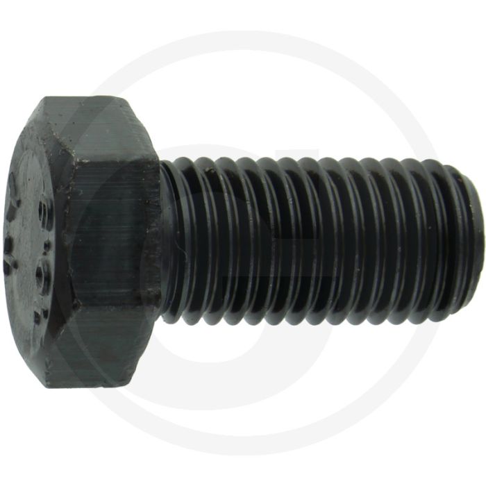 Zeskantbout M20x40 DIN 933 Staal 10.9 Onbehandeld Metrische schroefdraad