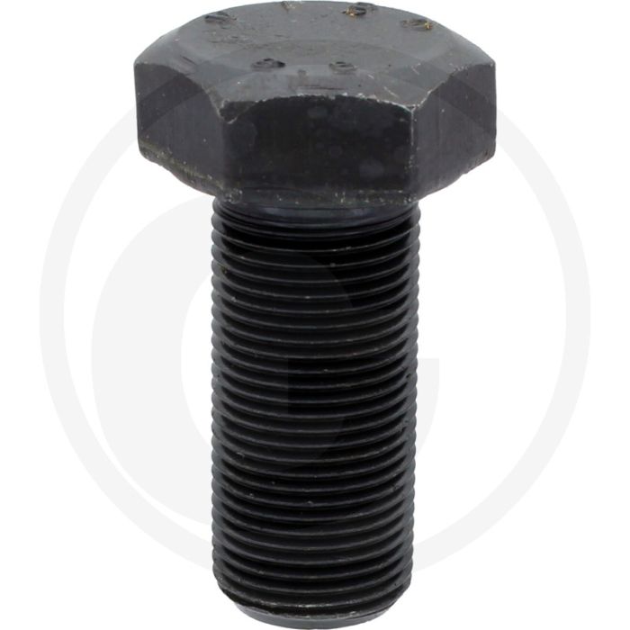 Zeskantbout DIN 961 M20 x 45 staal 8.8 zwart metrische draad