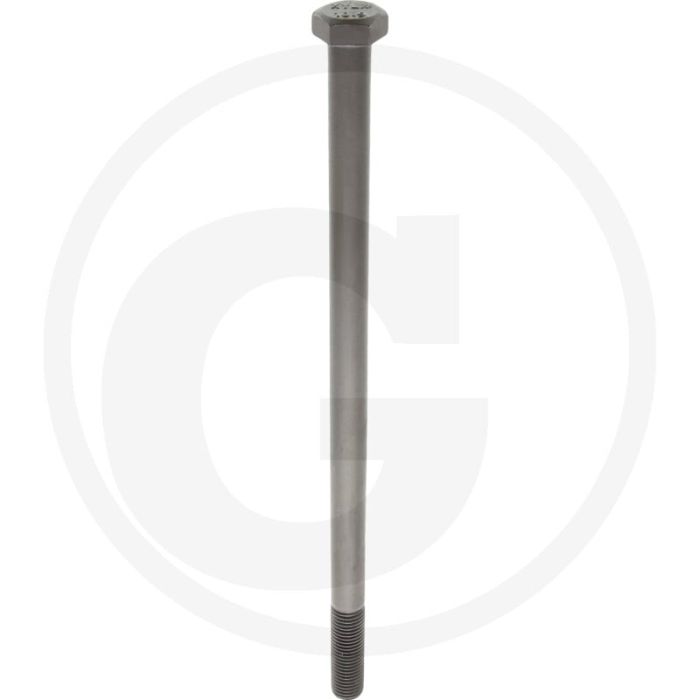 Zeskantbout M20x400 DIN 931 Staal 10.9 Onbehandeld Zwart