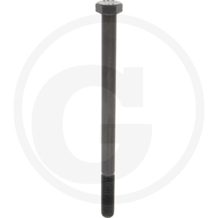 Zeskantbout M20x300 DIN 931 Staal 10.9 Onbehandeld Zwart